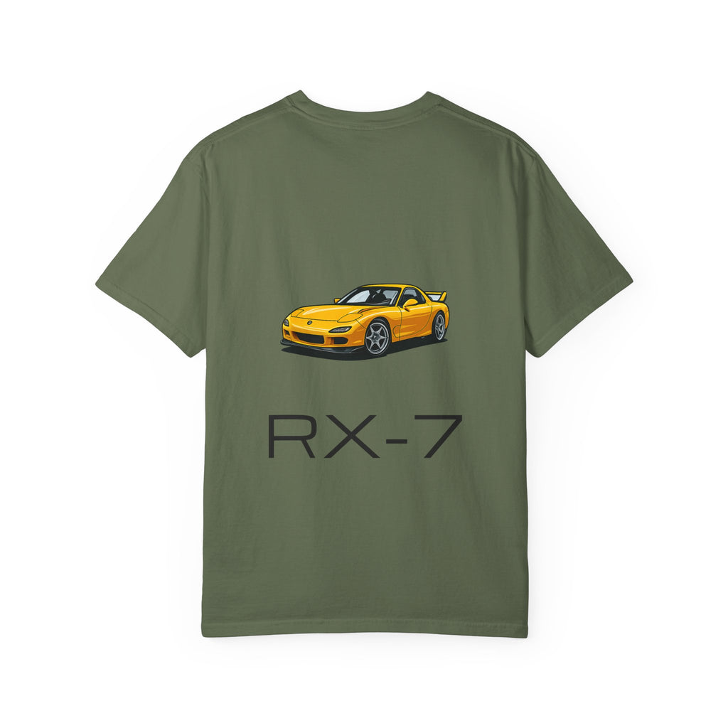 Mazda RX-7 T-Shirt — Chrome Rims