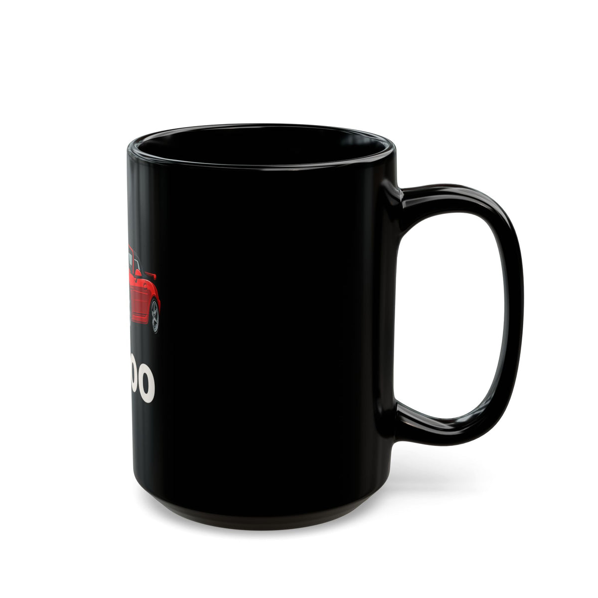 Honda S2000 Black Ceramic Mug