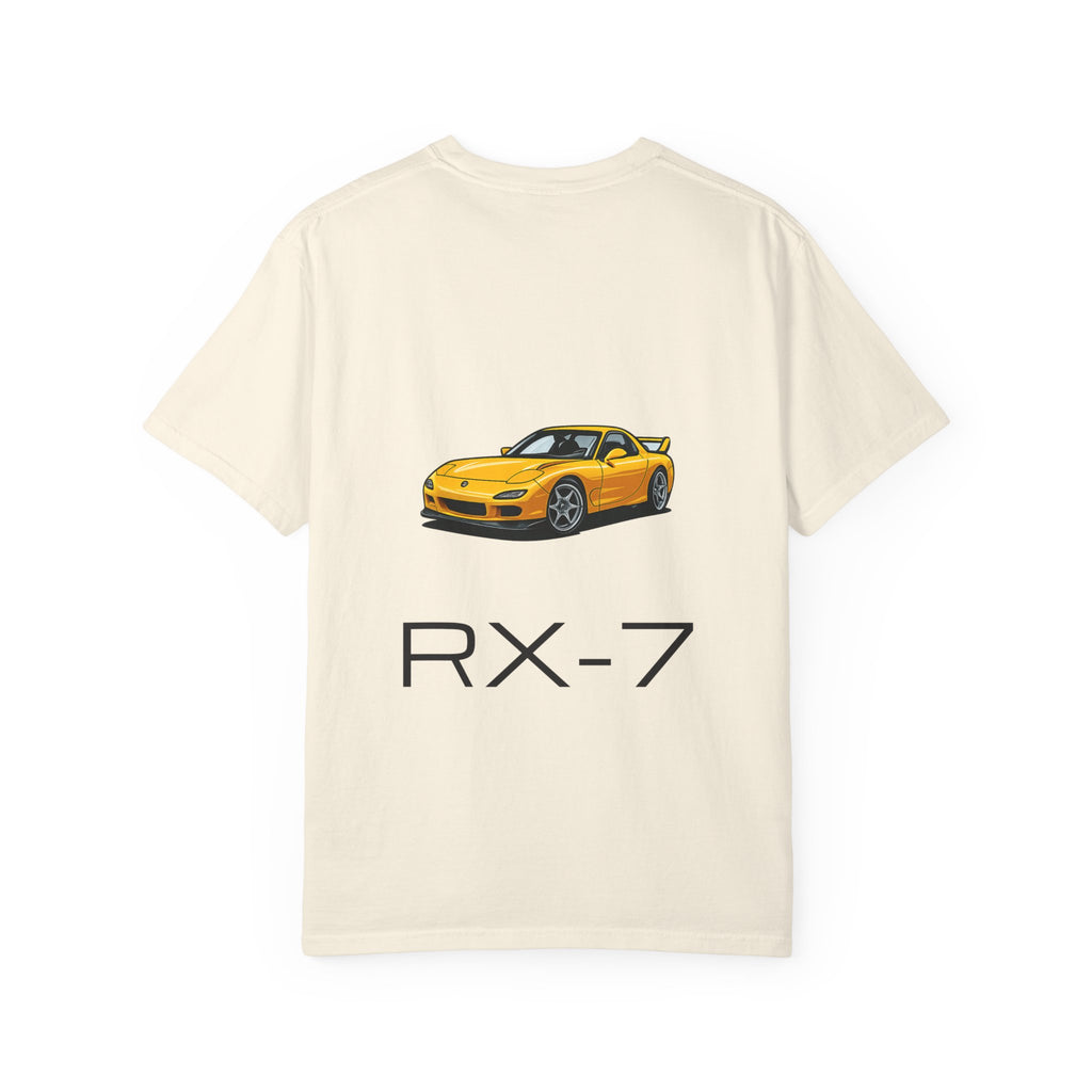 Mazda RX-7 T-Shirt — Chrome Rims