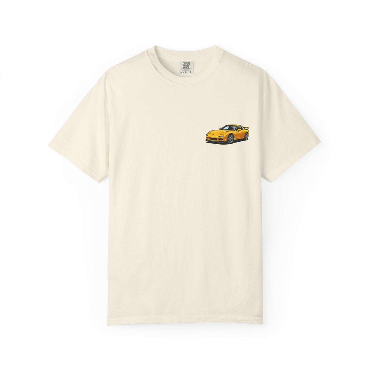 Mazda RX-7 T-Shirt — Chrome Rims