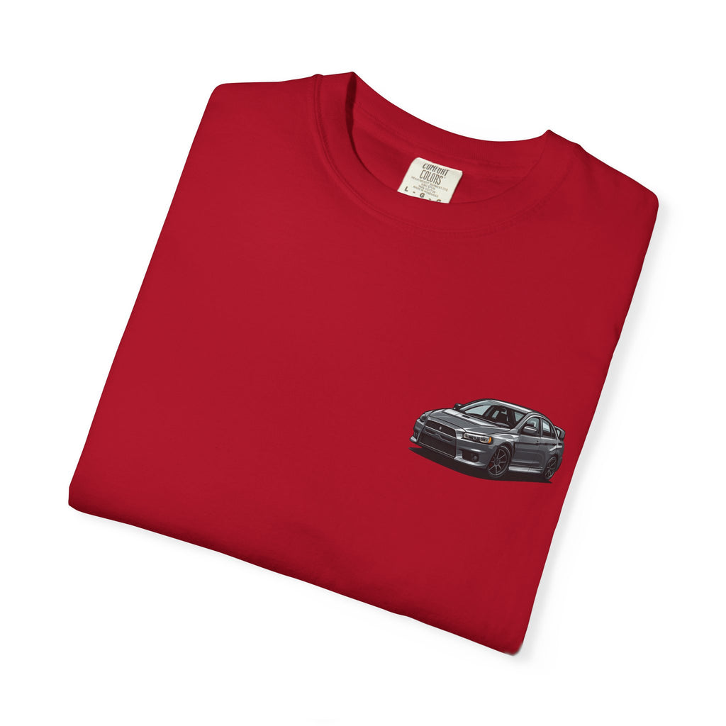 Mitsubishi Evo T-Shirt — Black Rims