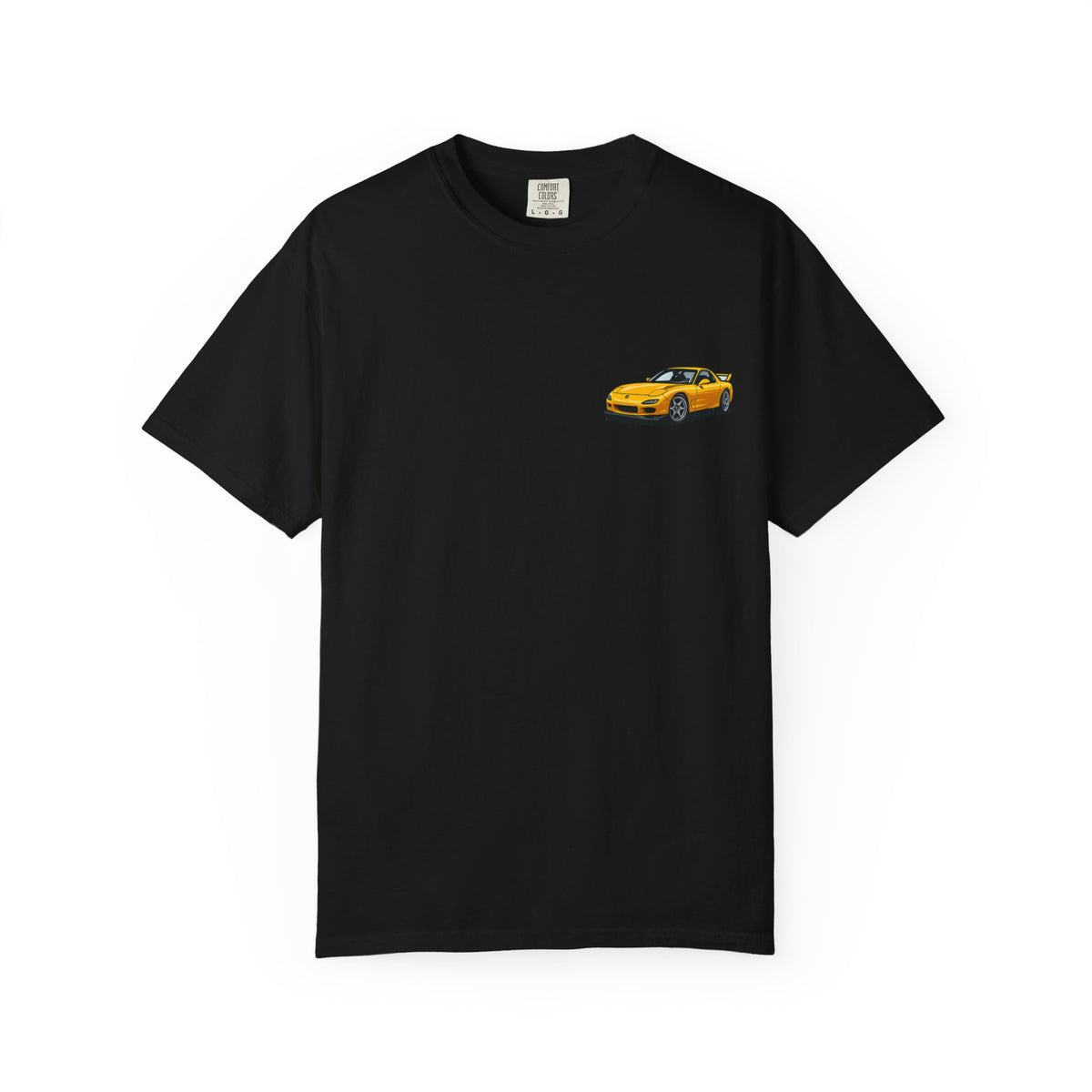 Mazda RX-7 T-Shirt — Chrome Rims