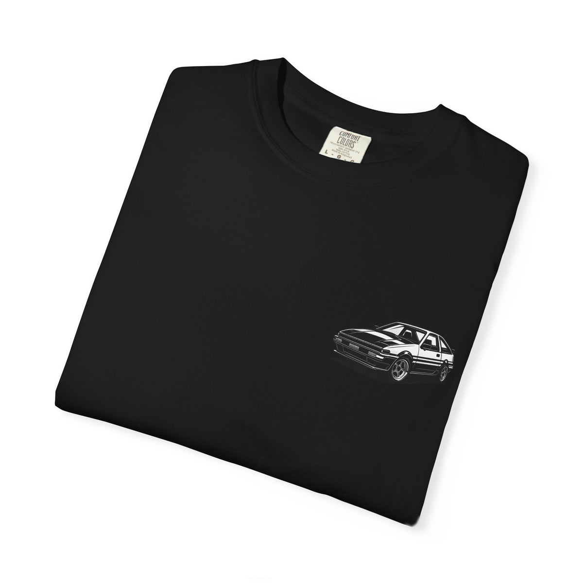 Toyota AE86 T-Shirt — Chrome Rims