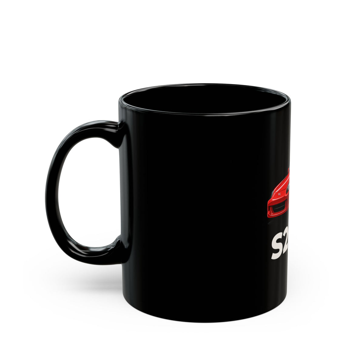 Honda S2000 Black Ceramic Mug