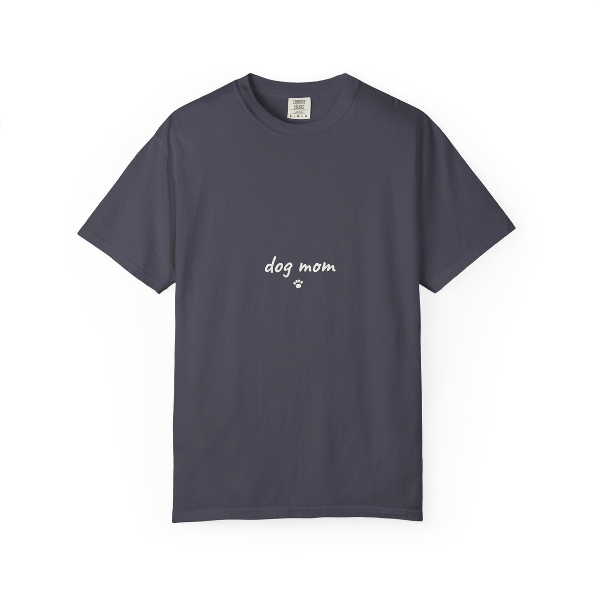 Dog Mom T-Shirt — Cute Paw Print Graphic Tee