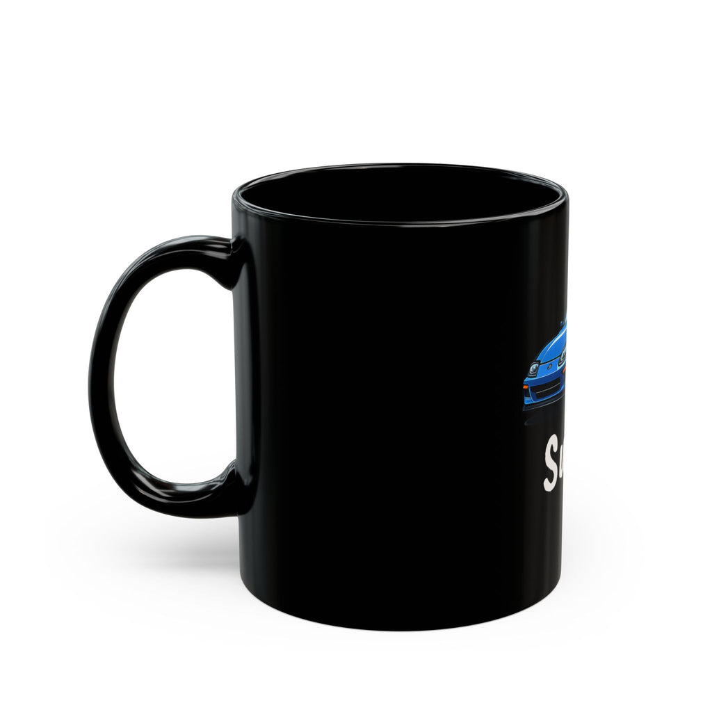 Toyota Supra Black Ceramic Mug