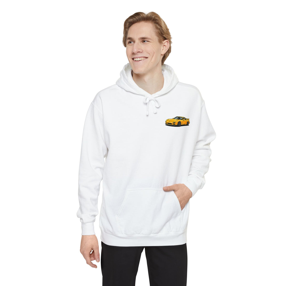 Mazda RX-7 Hoodie — Black Rims