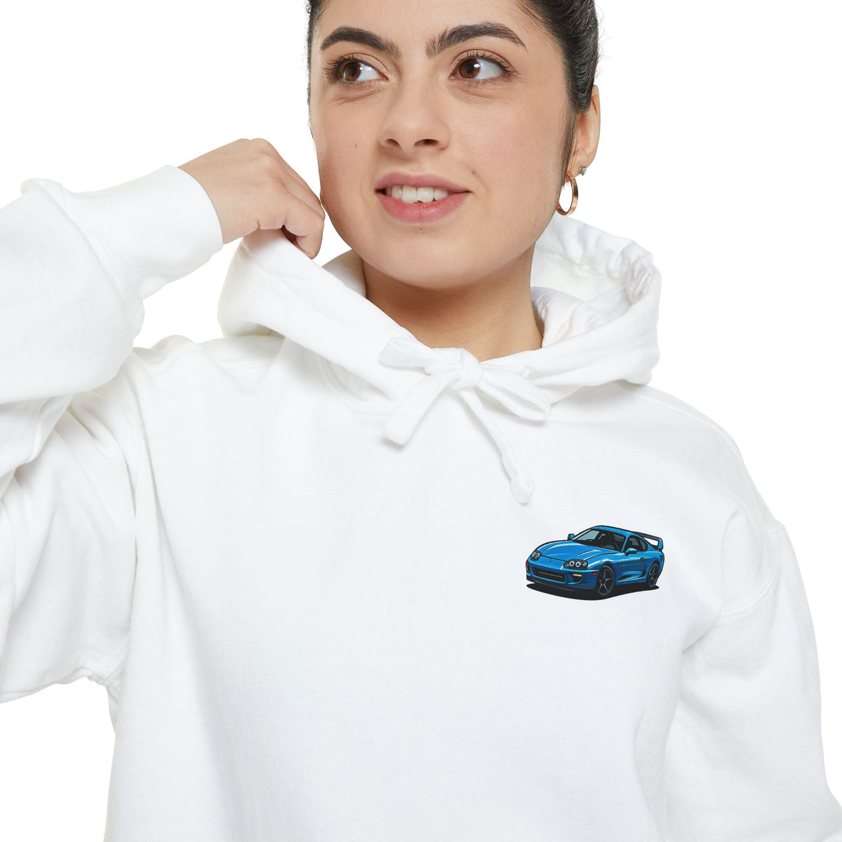 Toyota Supra Hoodie — Black Rims