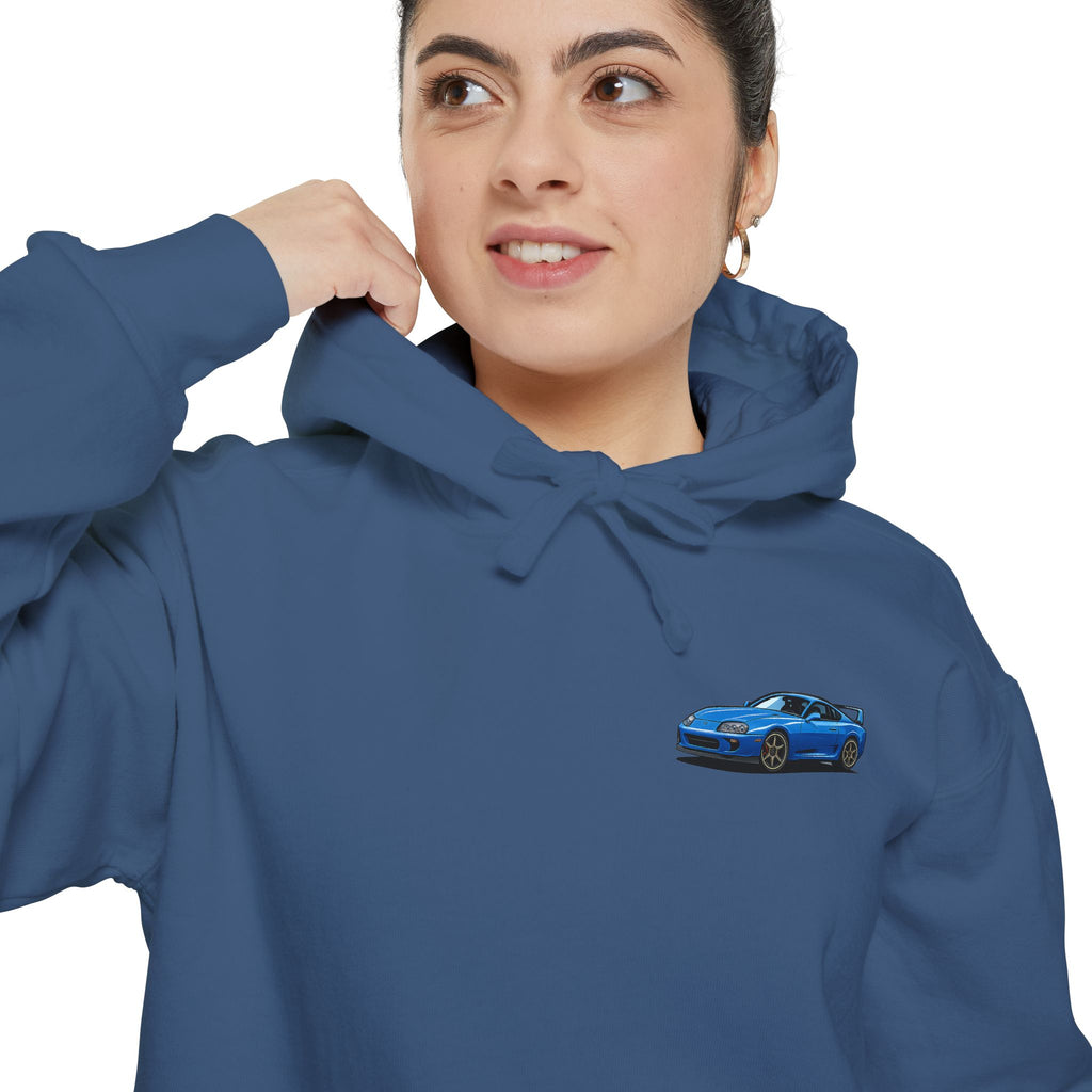 Toyota Supra Hoodie — Bronze Rims