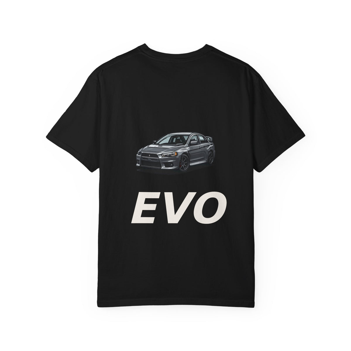 Mitsubishi Evo T-Shirt — Black Rims