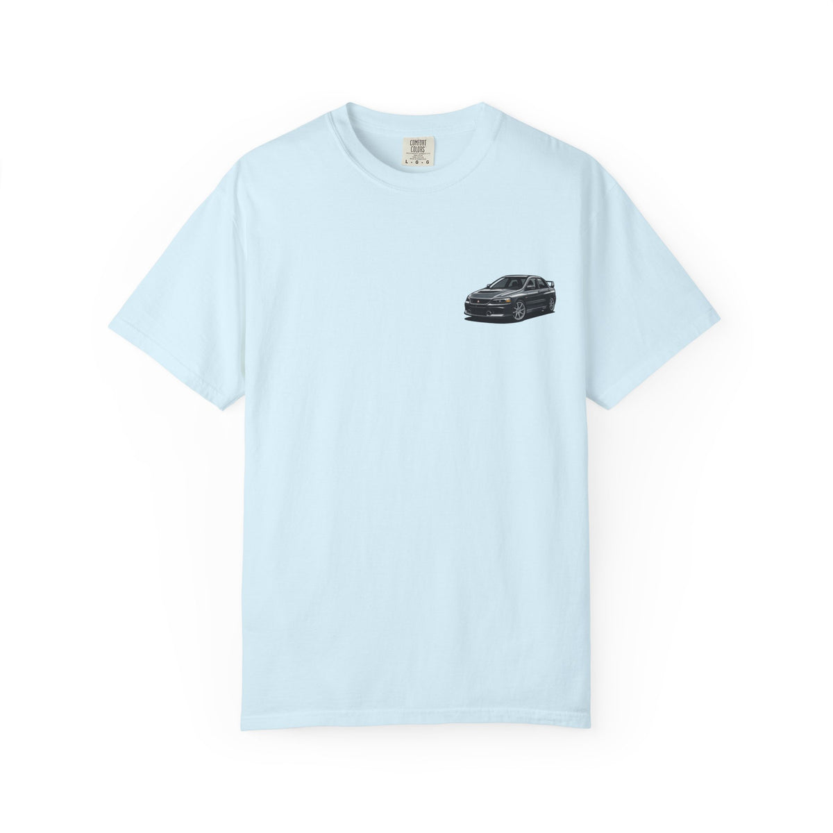 Mitsubishi Evo T-Shirt — Chrome Rims