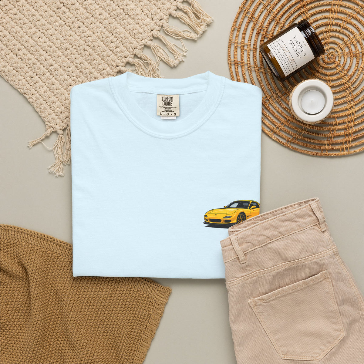Mazda RX-7 T-Shirt — Bronze Rims