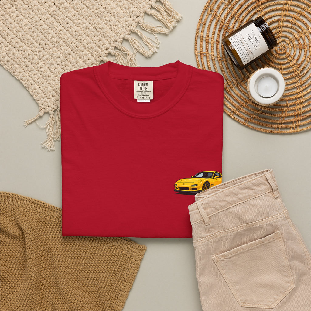 Mazda RX-7 T-Shirt — Bronze Rims