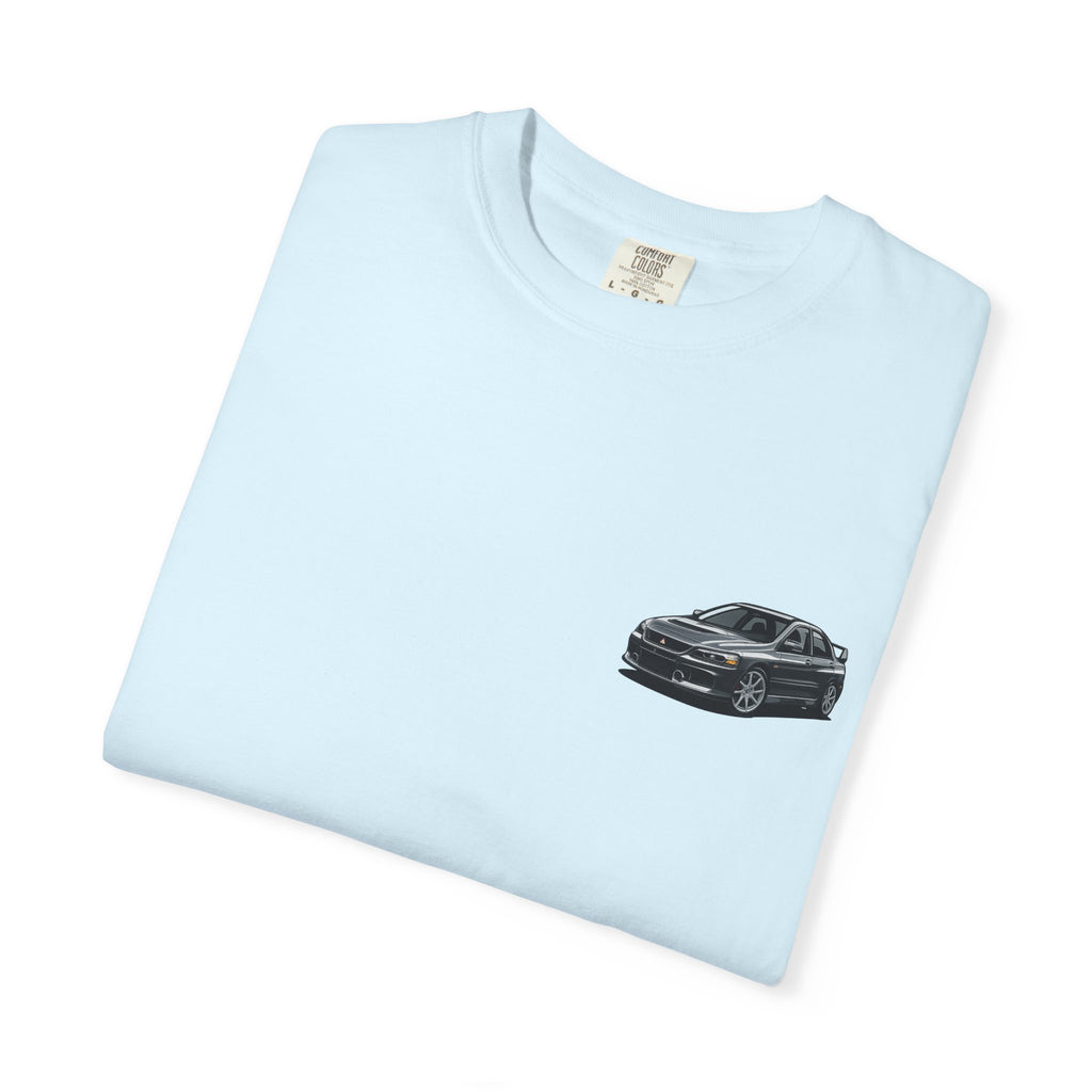 Mitsubishi Evo T-Shirt — Chrome Rims