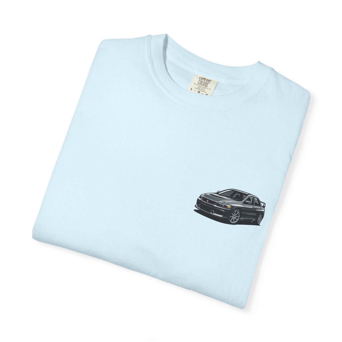 Mitsubishi Evo T-Shirt — Chrome Rims