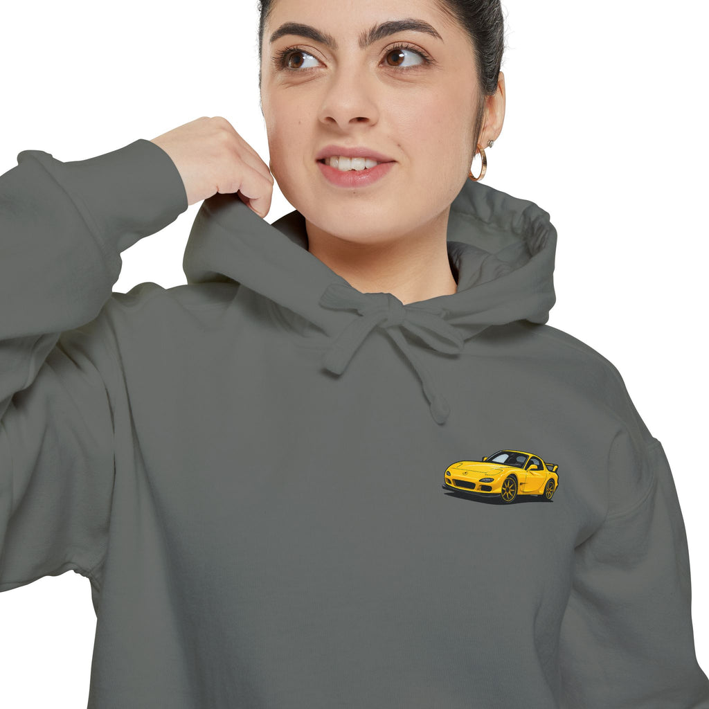 Mazda RX-7 Hoodie — Bronze Rims