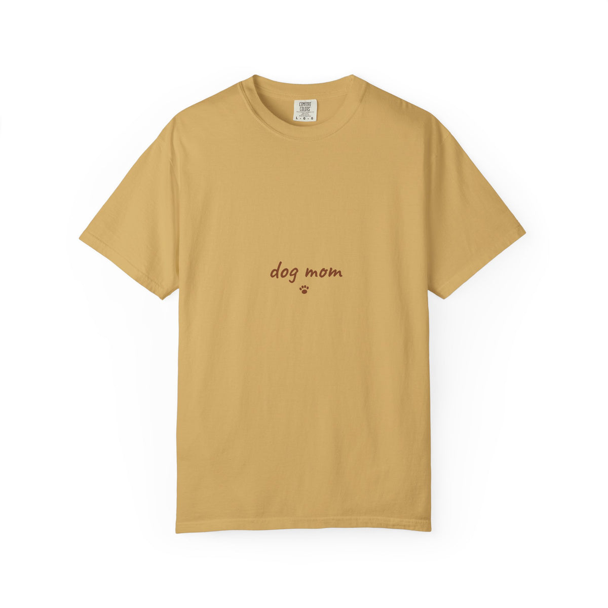 Dog Mom T-Shirt — Cute Paw Print Graphic Tee